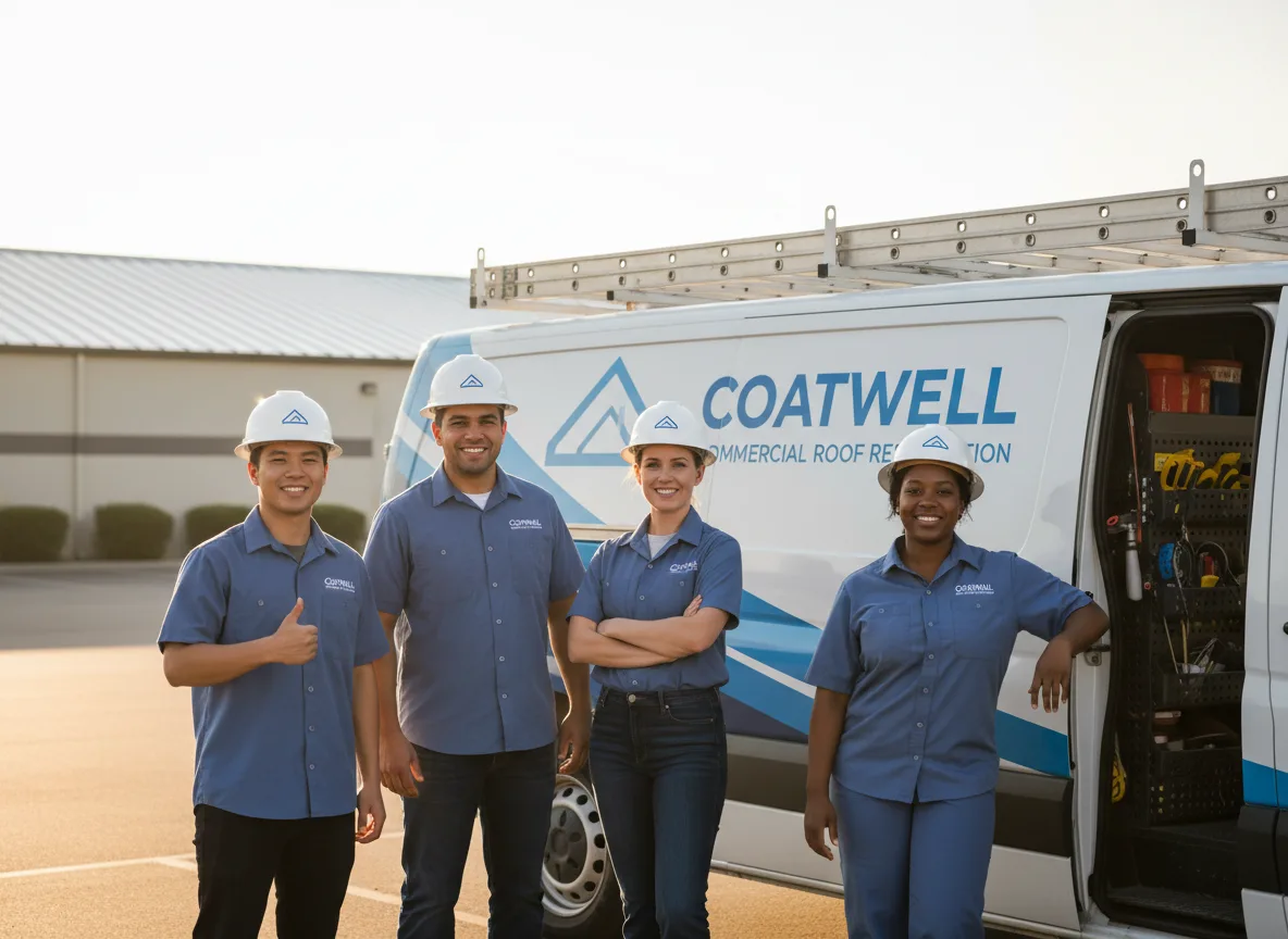 Commercial roof coating company in Cragford, AL
